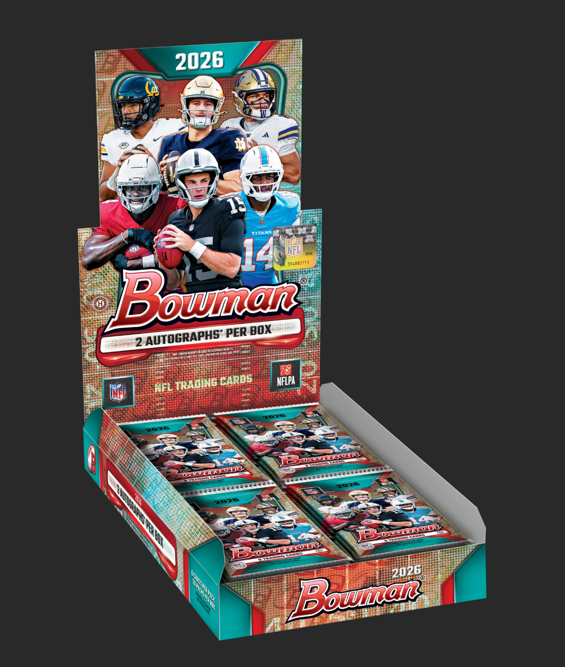 2026 Topps Bowman Football Hobby Box