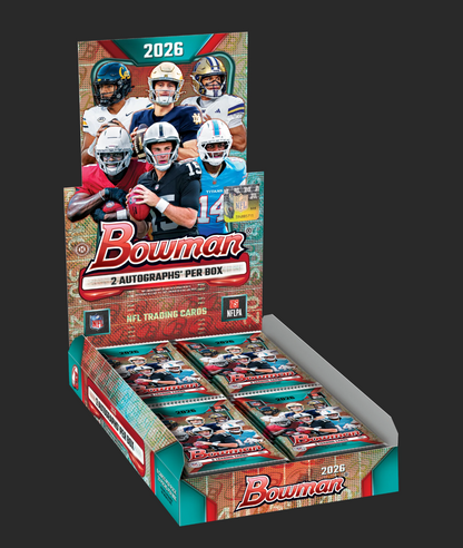 2026 Topps Bowman Football Hobby Box