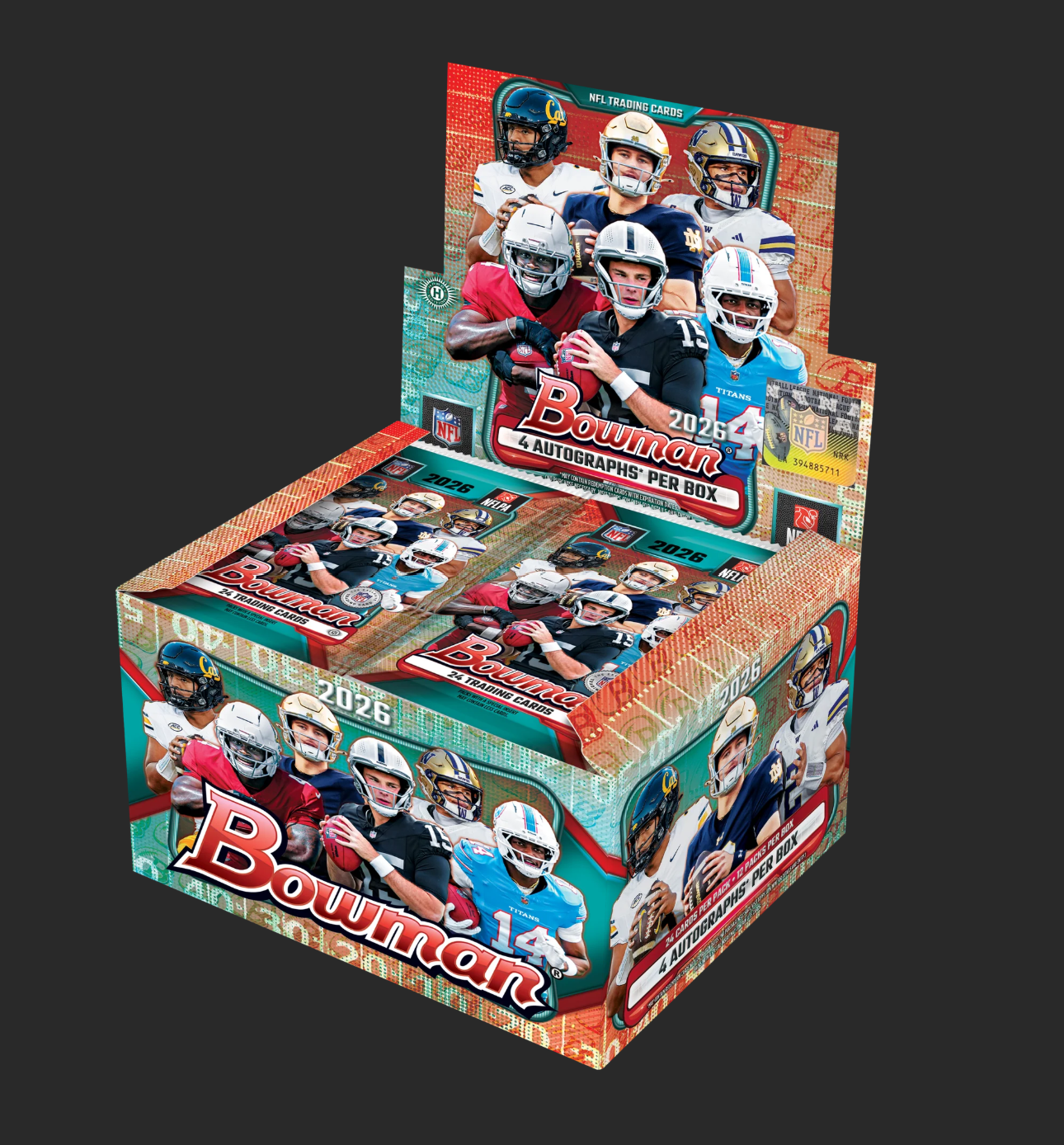2026 Topps Bowman Football Jumbo Hobby Box