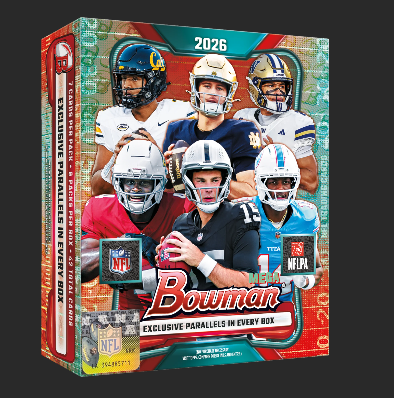 2026 Topps Bowman Football Mega Box