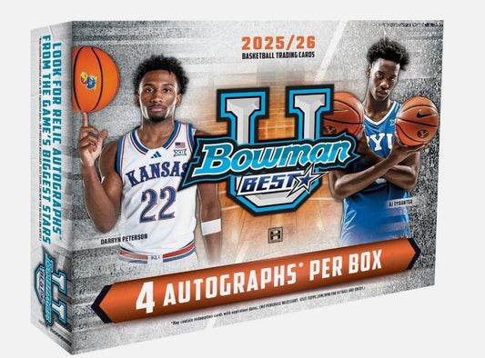 2025-26 Bowman University Best Basketball Hobby Box