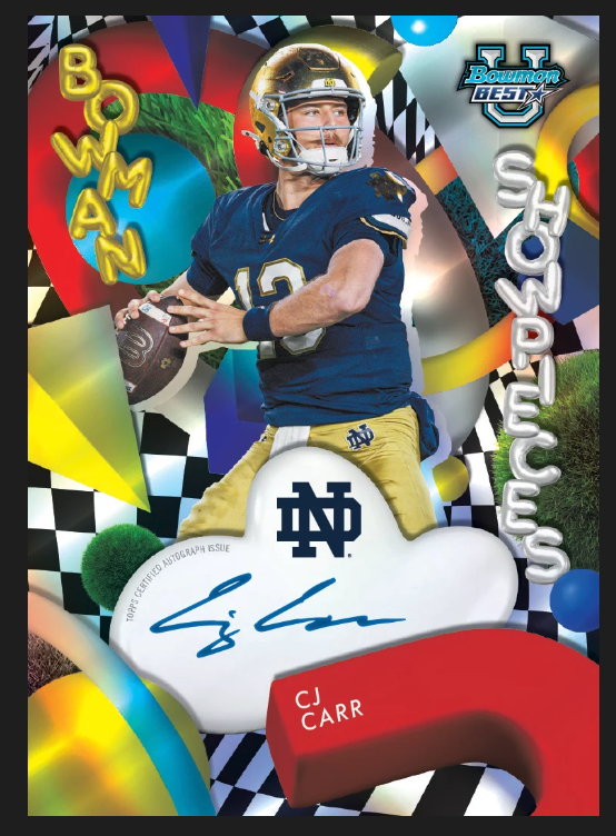 2026 Topps Bowman University Best Football Hobby 12-Box Case