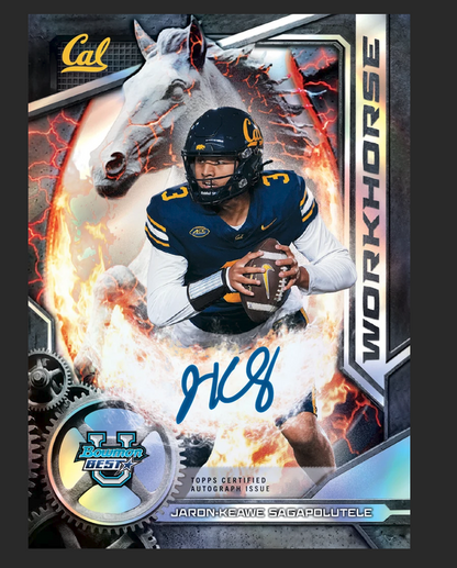 2026 Topps Bowman University Best Football Hobby 12-Box Case