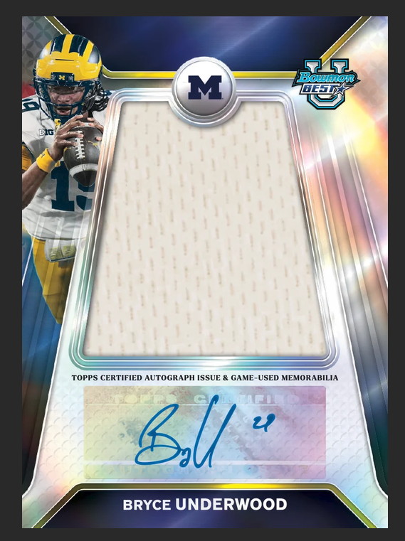 2026 Topps Bowman University Best Football Hobby 12-Box Case