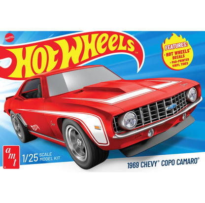 Hot Wheels 1969 Chevy Camaro COPO 1:25 Scale Model Kit