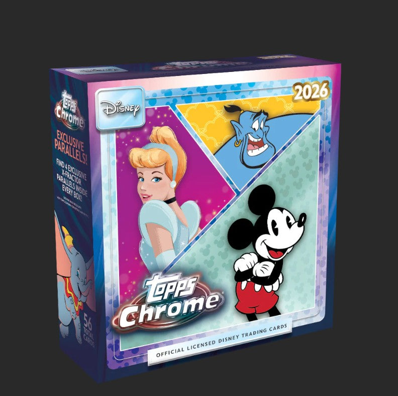 Topps Chrome Disney Mega Box (2026)