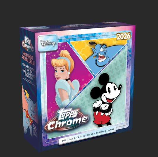 Topps Chrome Disney Mega Box (2026)