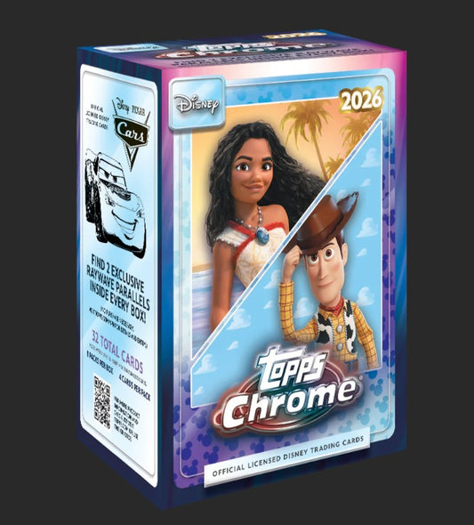 Topps Chrome Disney Value Box (2026)