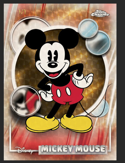 2026 Topps Chrome Disney Hobby Box
