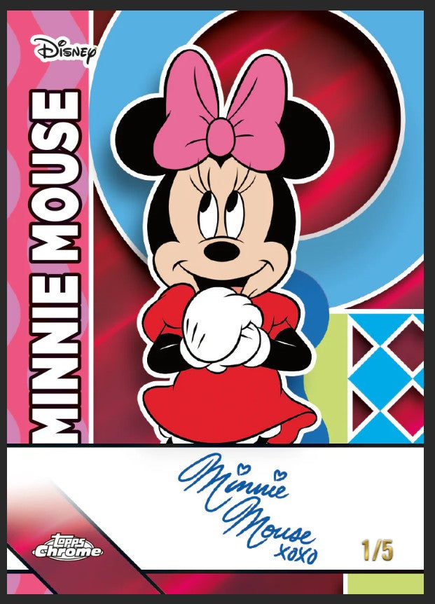 未開封　シュリンク付　Topps Chrome Disney Mega Box Topps Chrome Disney Mega Box (2026) – Legacy Comics LLC