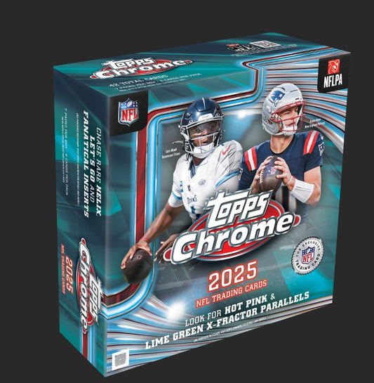 Topps Chrome NFL Football Mega Box (2026)