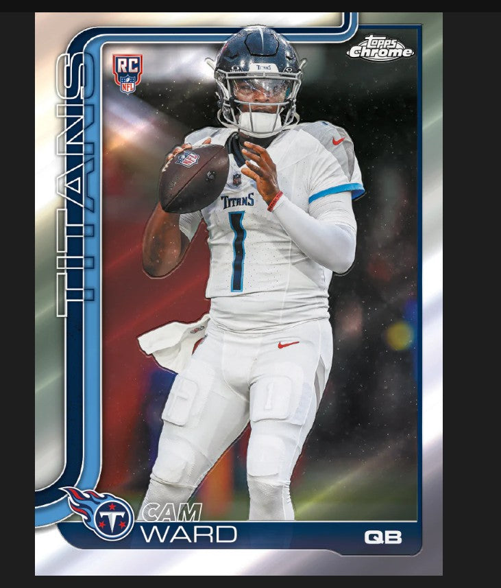 Topps Chrome NFL Football Mega Box (2026)