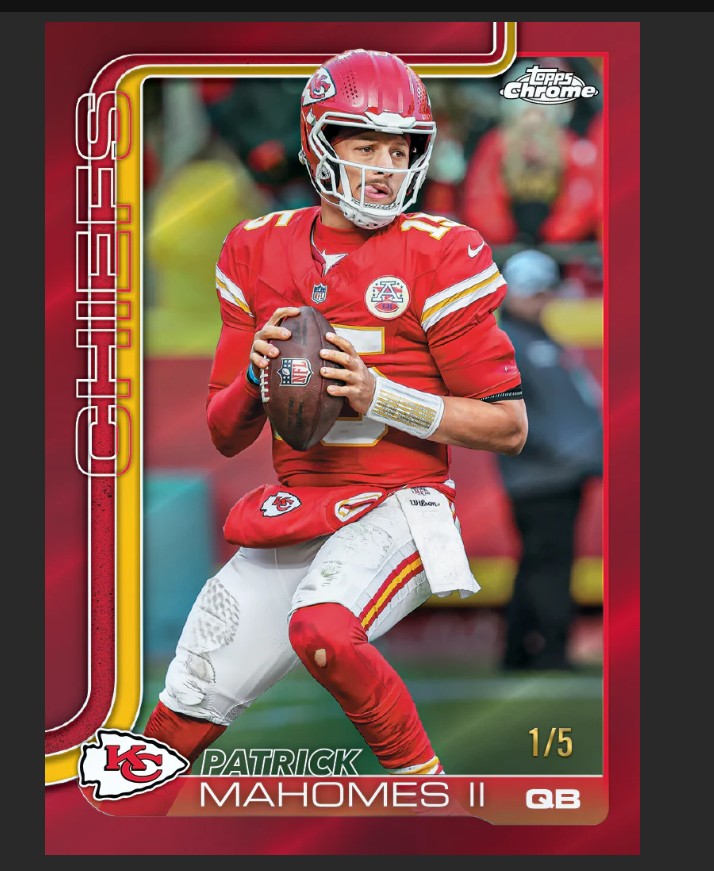Topps Chrome NFL Football Mega Box (2026)
