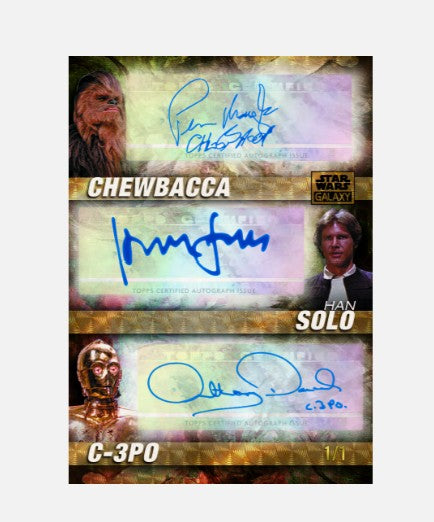 2026 Topps Chrome Star Wars Galaxy Hobby Box