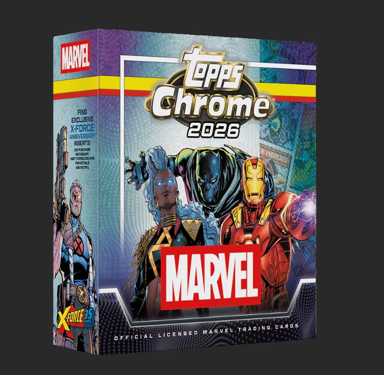 Topps Chrome Marvel Mega Box (2026) – Legacy Comics LLC