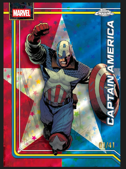 Topps Chrome Marvel Mega Box (2026)