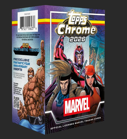 Topps Chrome Marvel Value Box (2026)
