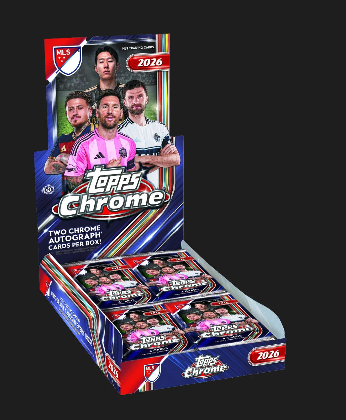 2026 Topps Chrome MLS Soccer Hobby Box