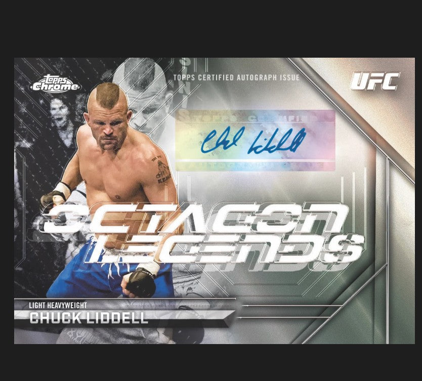 Topps Chrome UFC Hobby 12-Box Case (2026)