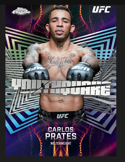 Topps Chrome UFC Hobby 12-Box Case (2026)
