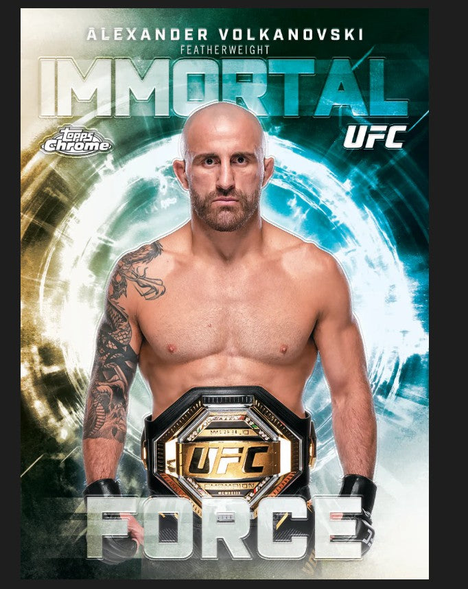 Topps Chrome UFC Hobby 12-Box Case (2026)