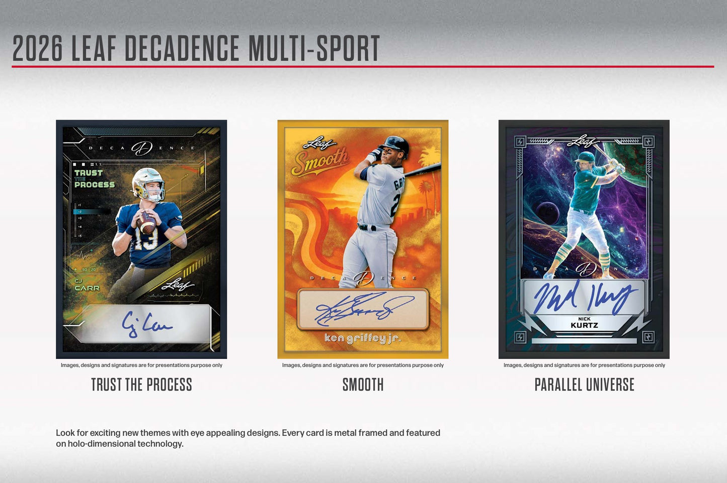 2026 Leaf Decadence Multi-Sport Hobby Box