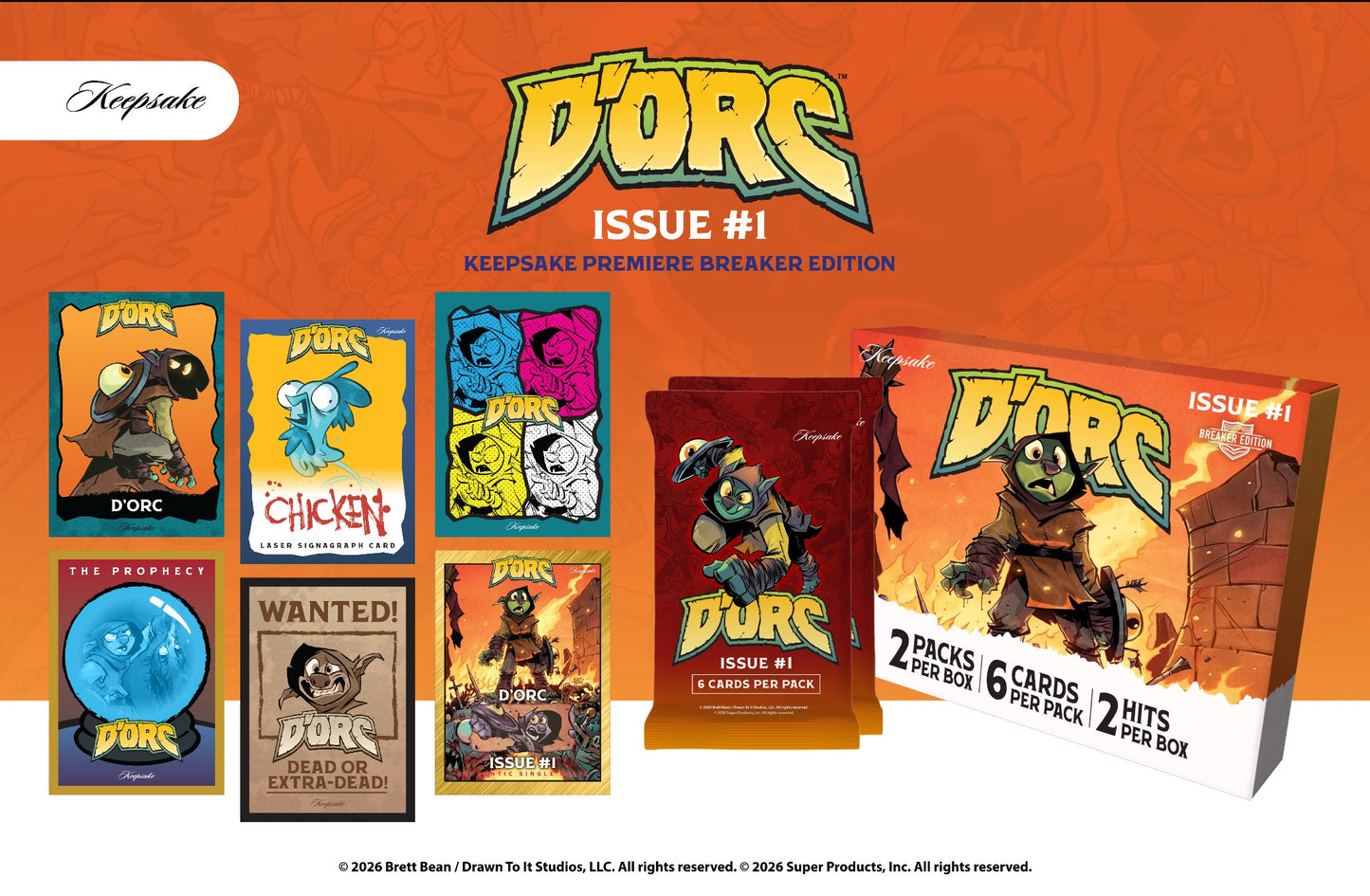 D'Orc Issue #1 Keepsake Breaker Edition Box