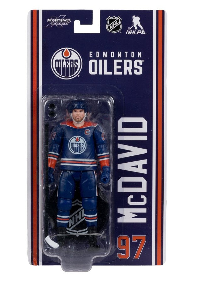 NHL SportsPicks Edmonton Oilers Connor McDavid 6" Articulated Figure