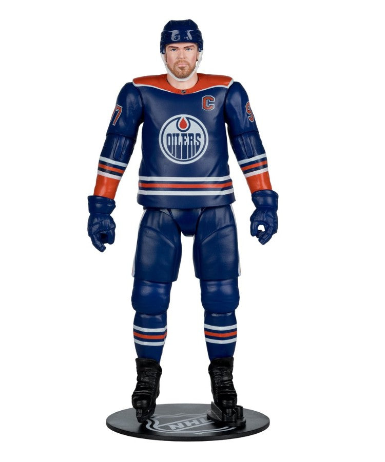 NHL SportsPicks Edmonton Oilers Connor McDavid 6" Articulated Figure