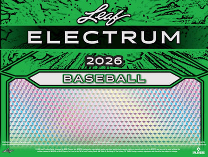 2026 Leaf Electrum Baseball SUPER MEGA Box