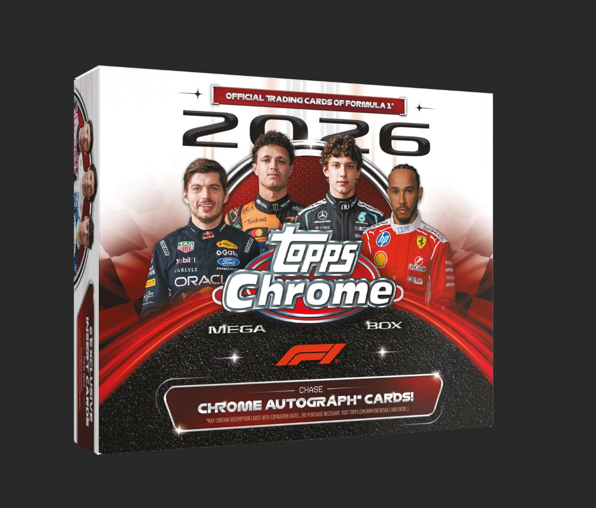 2026 Topps Chrome Formula 1 Mega Box