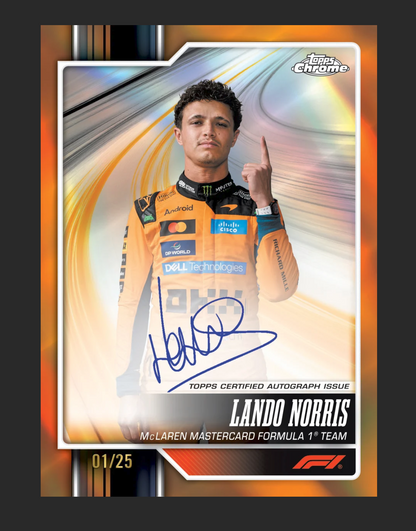 2026 Topps Chrome Formula 1 Mega Box