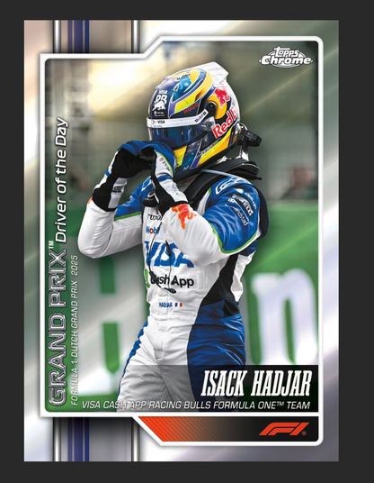 2026 Topps Chrome Formula 1 Mega Box