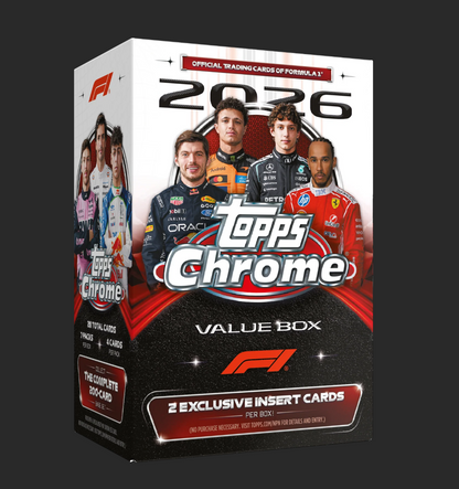 2026 Topps Chrome Formula 1 Value Box