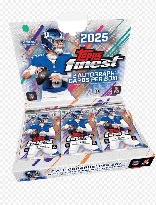 2025 Topps Finest Football Hobby Box