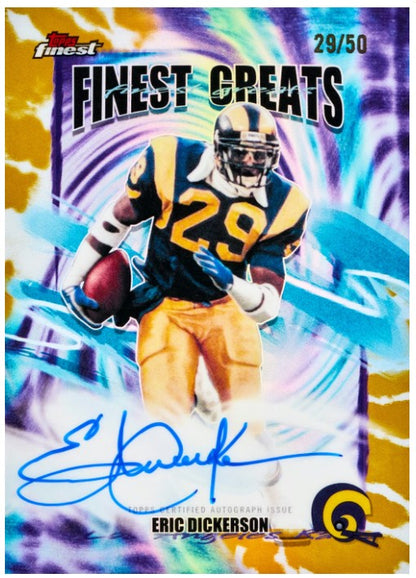 2025 Topps Finest Football Hobby Box