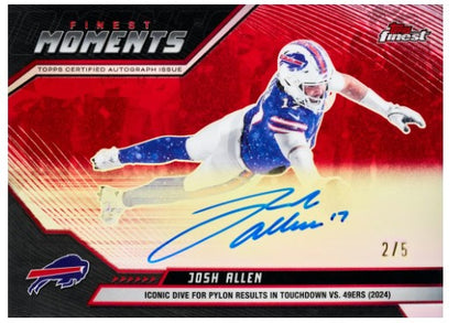 2025 Topps Finest Football Hobby Box