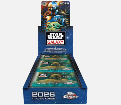 2026 Topps Chrome Star Wars Galaxy Hobby Box
