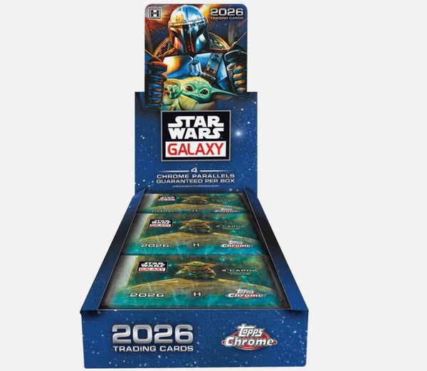 2026 Topps Chrome Star Wars Galaxy Hobby Box