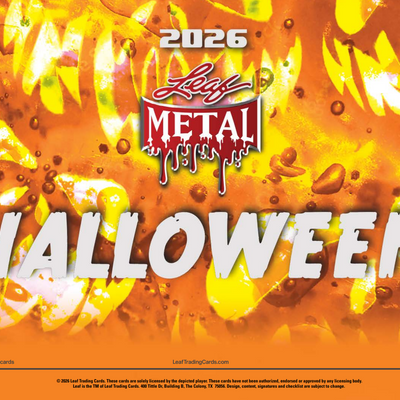 2026 Leaf Metal Halloween Hobby Box