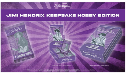 Keepsake: Jimi Hendrix Premiere Hobby Box Edition Presale (Ships 1/7/2026)