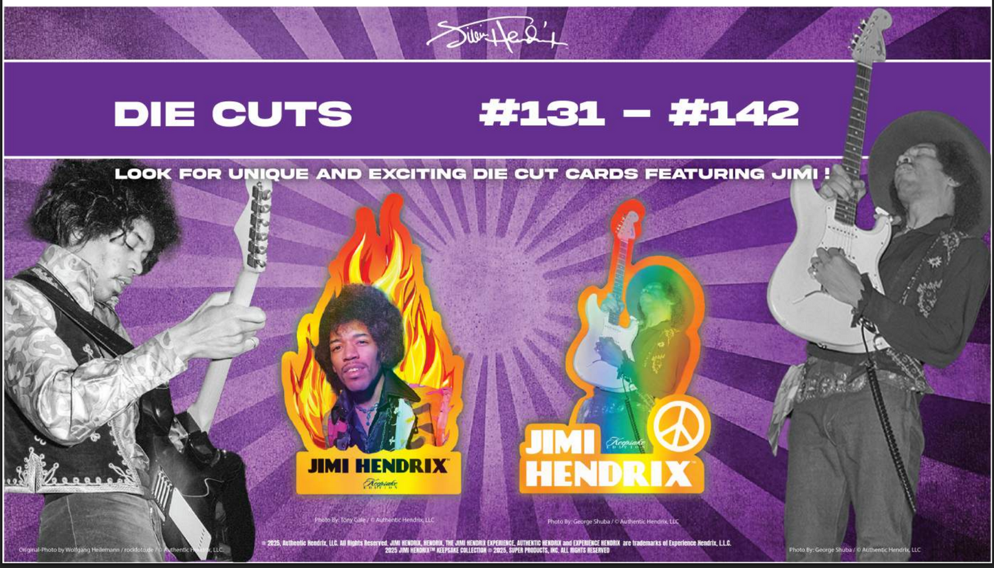 Keepsake: Jimi Hendrix Premiere Hobby Box Edition Presale (Ships 1/7/2026)