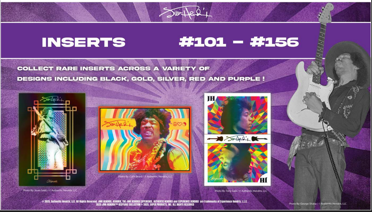 Keepsake: Jimi Hendrix Premiere Hobby Box Edition Presale (Ships 1/7/2026)