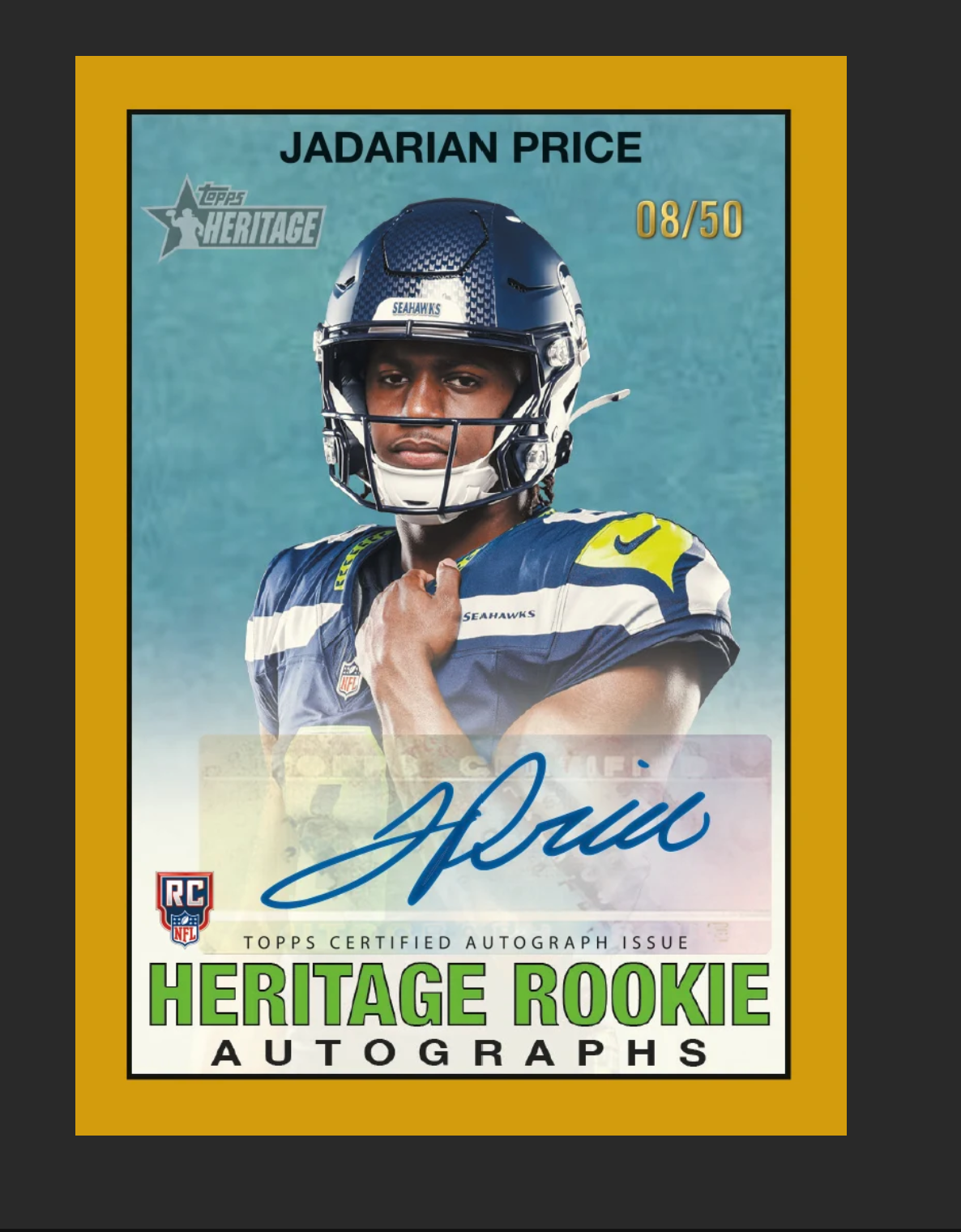 2026 Topps Heritage Football Mega 20-Box Case