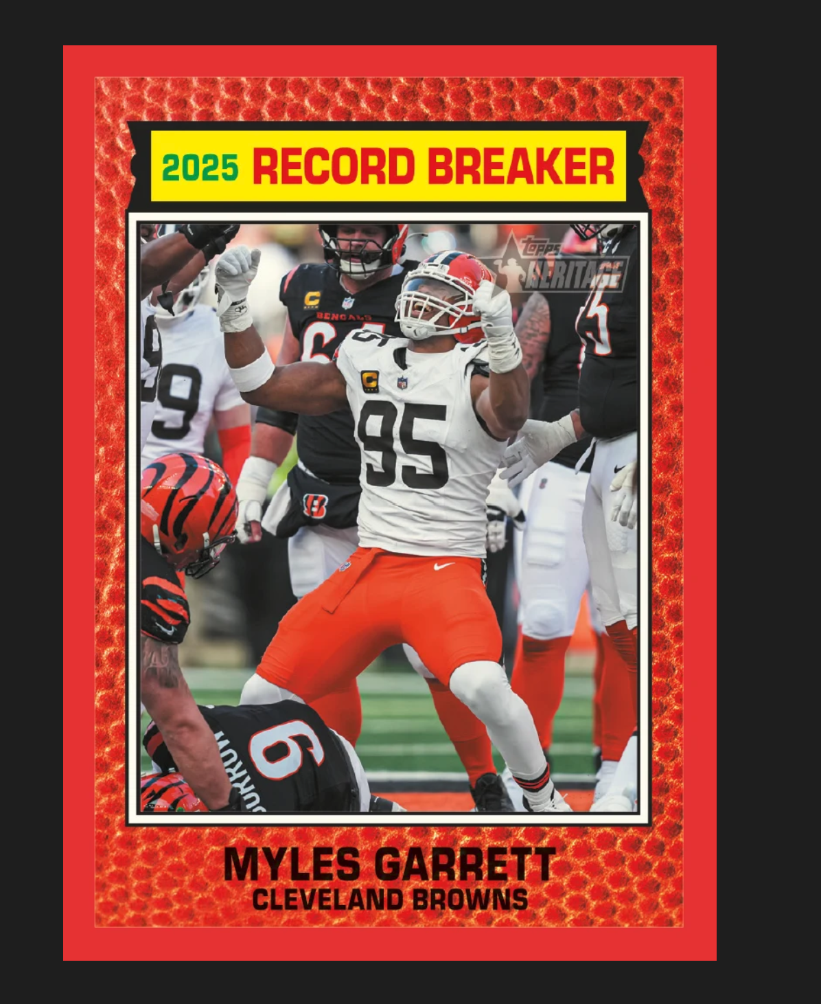 2026 Topps Heritage Football Mega 20-Box Case