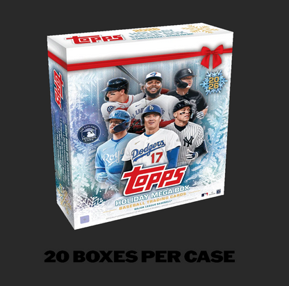 2026 Topps Holiday Baseball Mega 20-Box Case