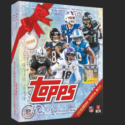 2026 Topps Holiday Football Mega Box