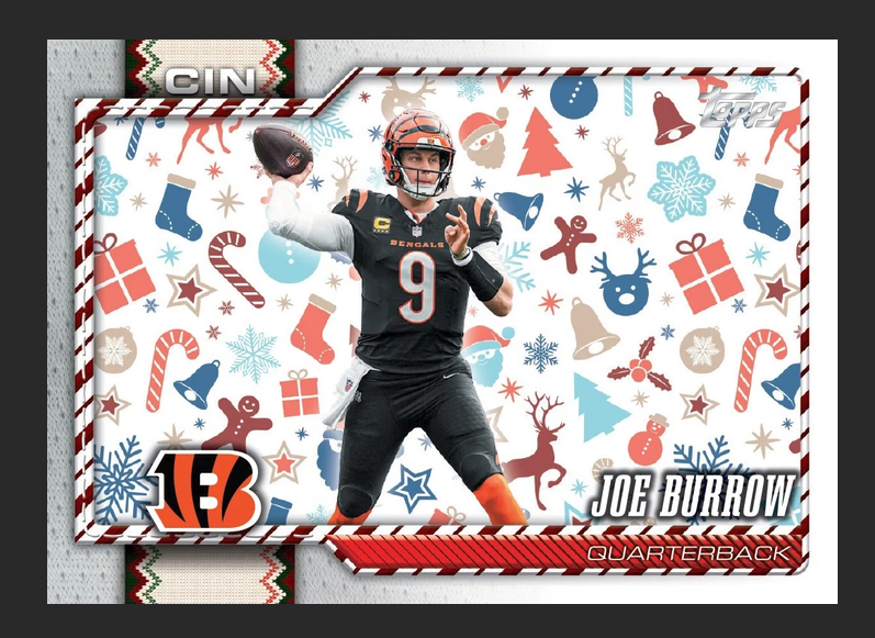 2026 Topps Holiday Football Mega 20-Box Case