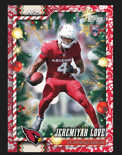 2026 Topps Holiday Football Mega 20-Box Case