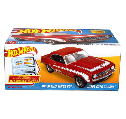 Hot Wheels 1969 Chevy Camaro COPO 1:25 Scale Model Kit